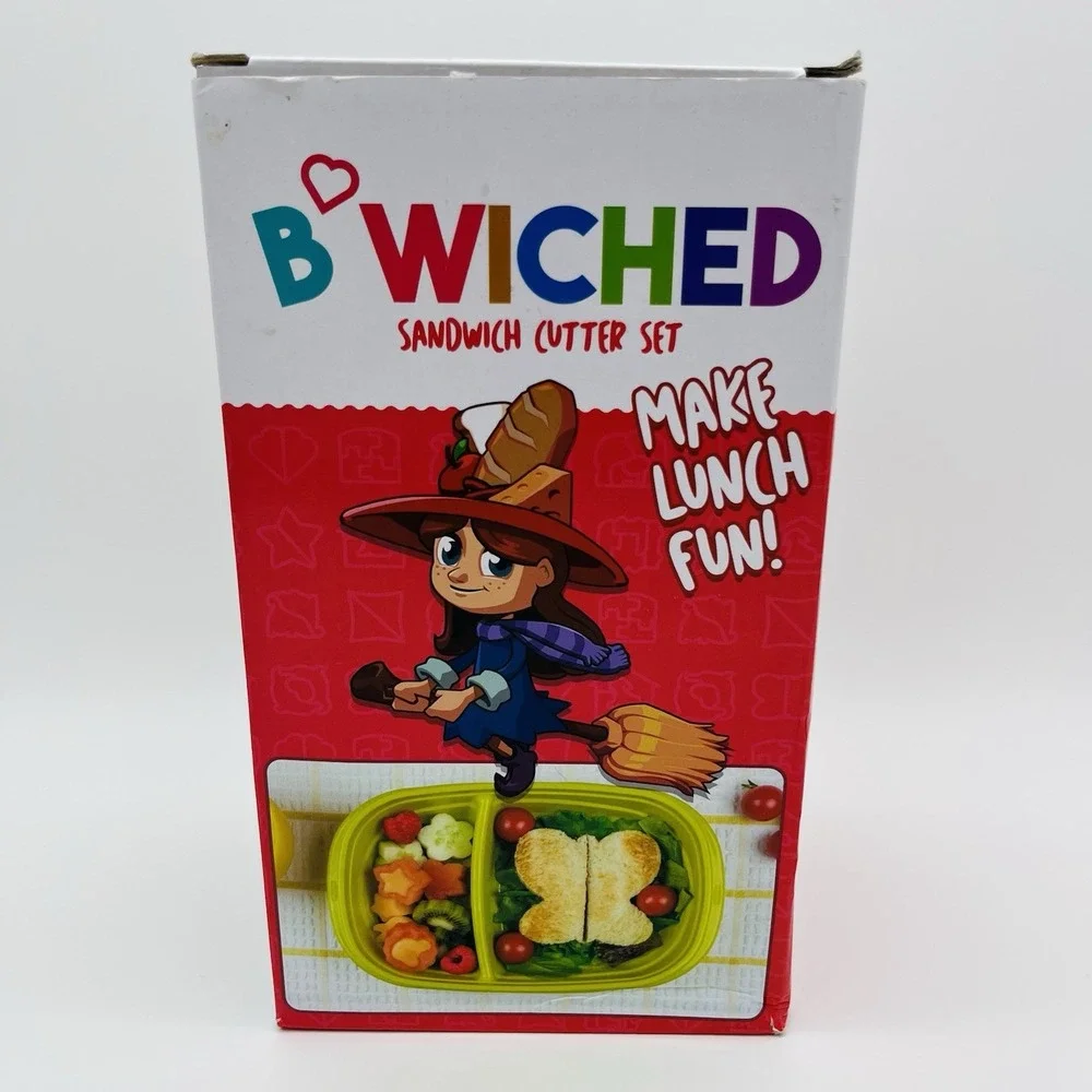 B'wiched Sandwich Cutter Set Brand New Opened Box